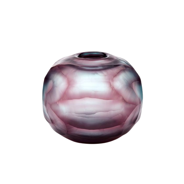 Vase Planeta Purple Glass