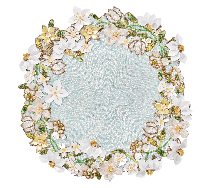 Gardenia Placemat in Sky 8pcs