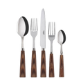 Set of 5 Cutlerys Natural Wood