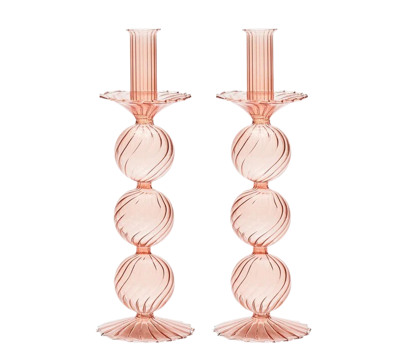 Candelstick XL in Blush 2pcs