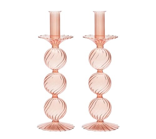 Candelstick XL in Blush 2pcs