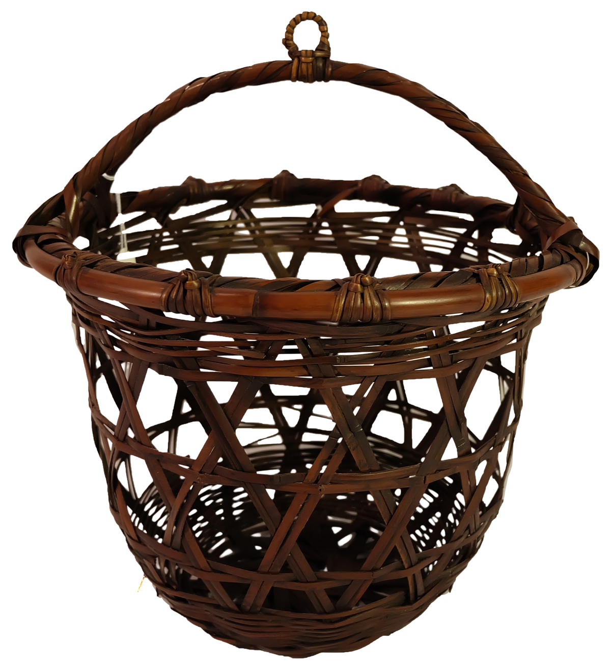 Signed Ikebana Basket #12