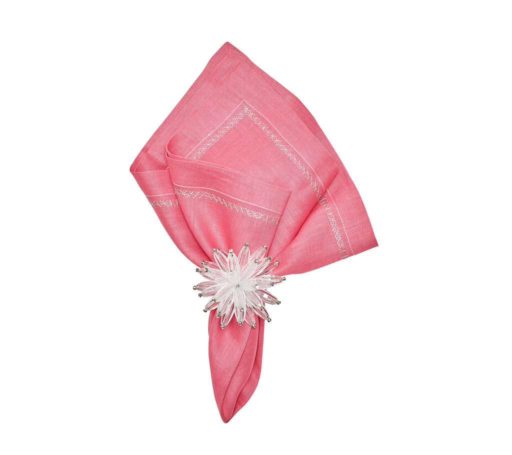 Classic Linen Napkin Pink 8 pcs