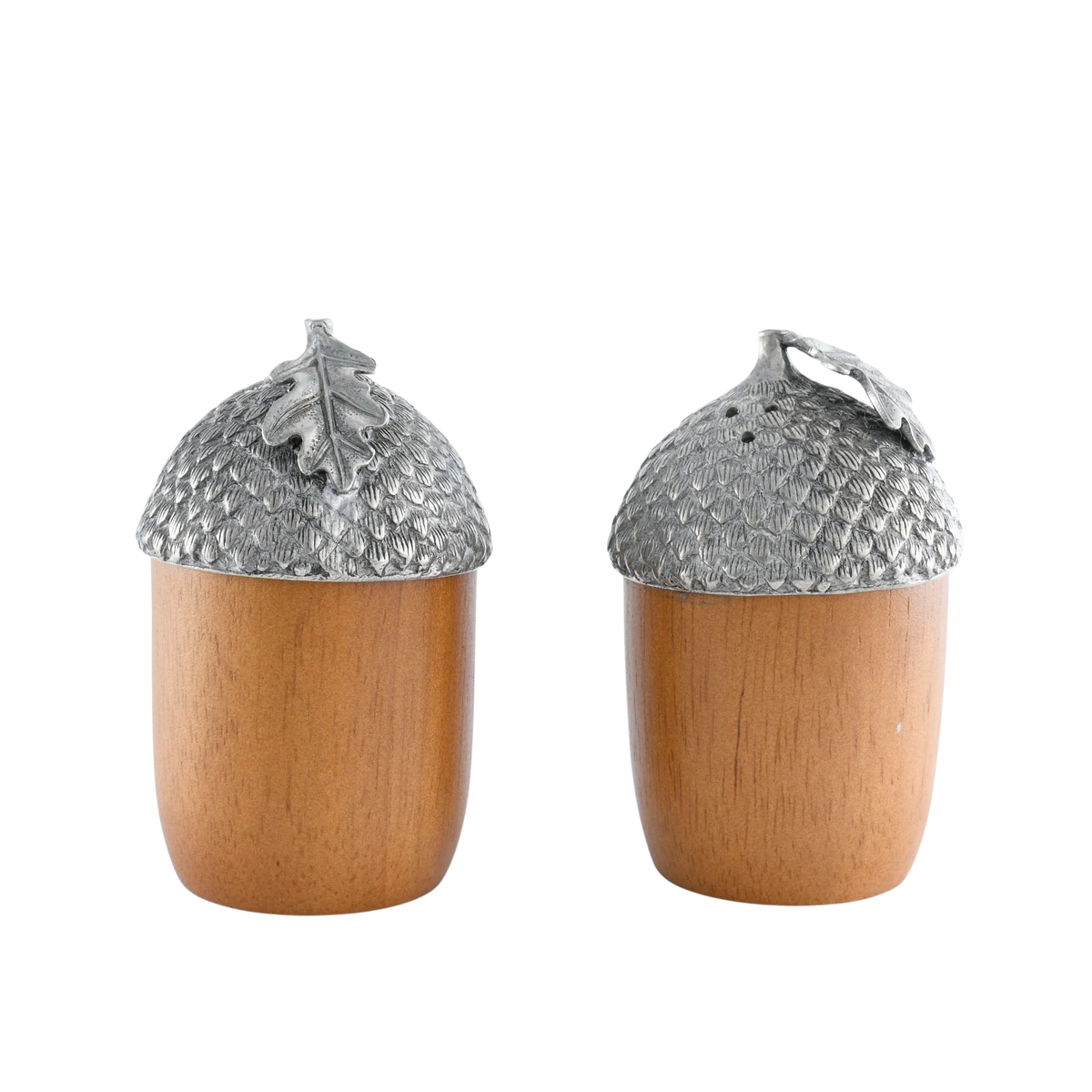 Salt & Pepper Wood Acorn