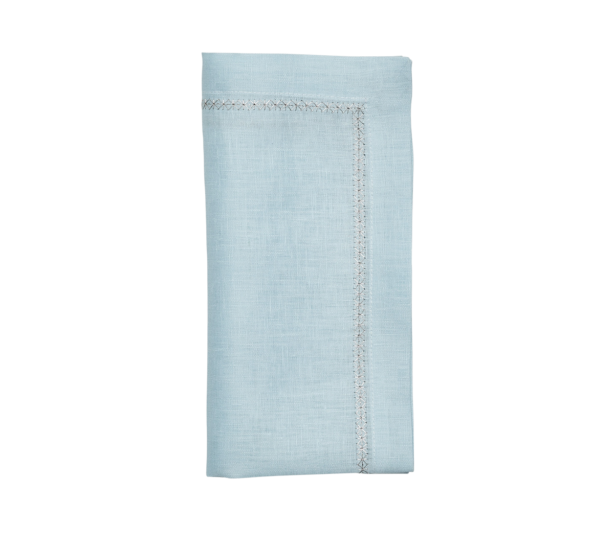 Classic Linen Napkin Sky Blue 8 pcs