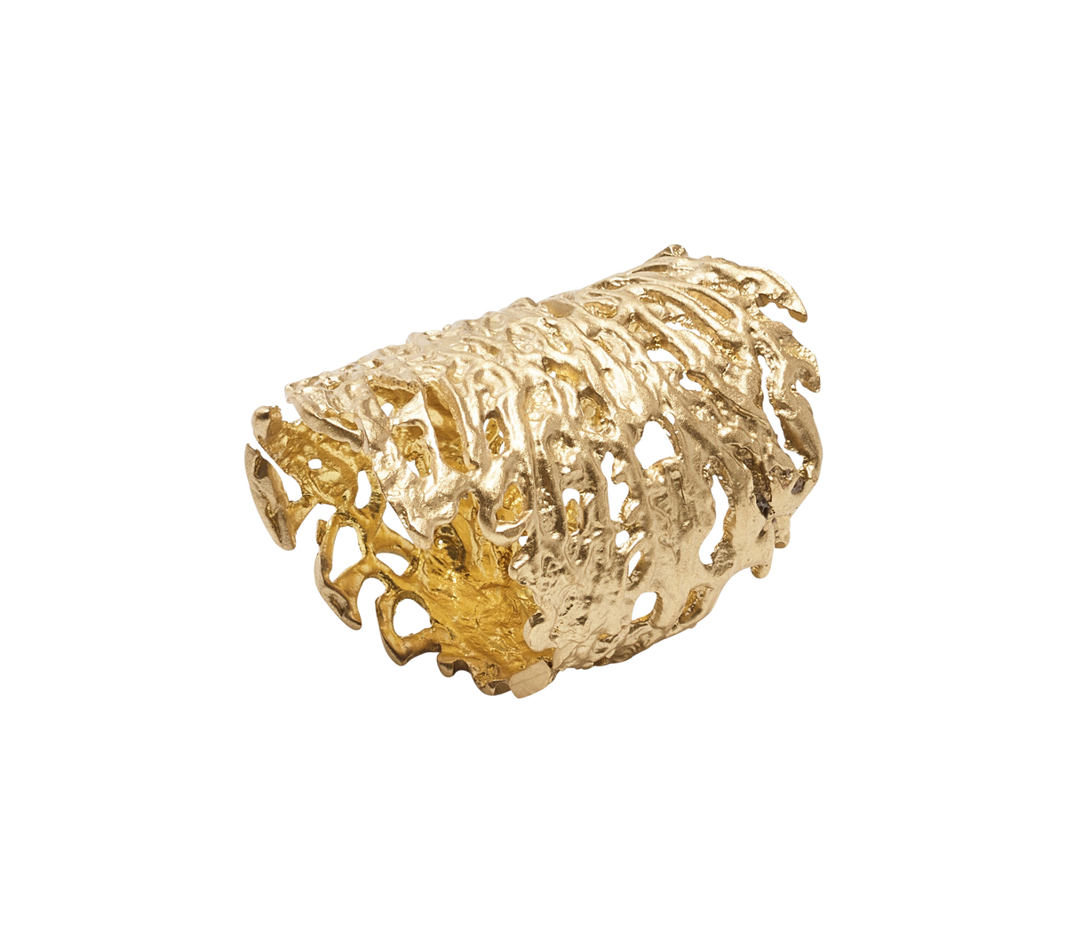 Napkin Ring Coral Cuff 8pcs