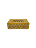 Tissue Cover Rectangular Mustard
