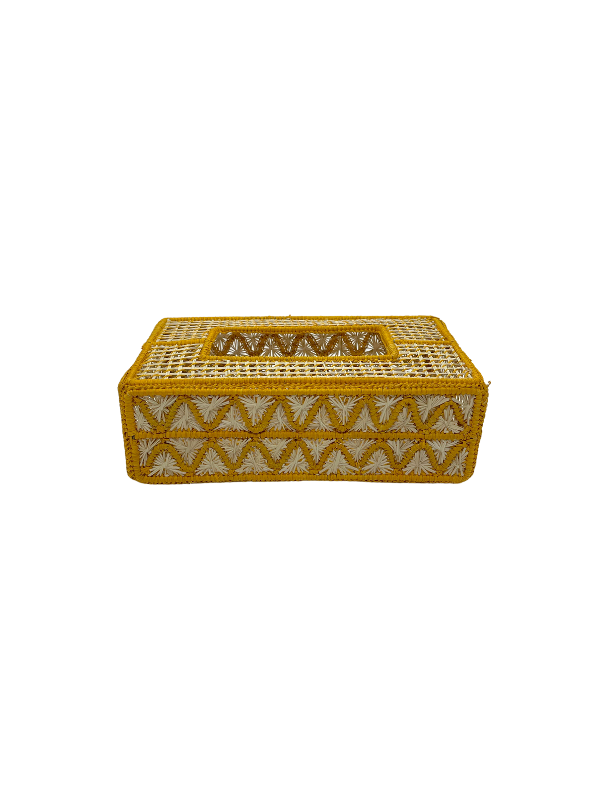 Tissue Cover Rectangular Mustard