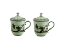 Mug with Cover Bario 2pcs