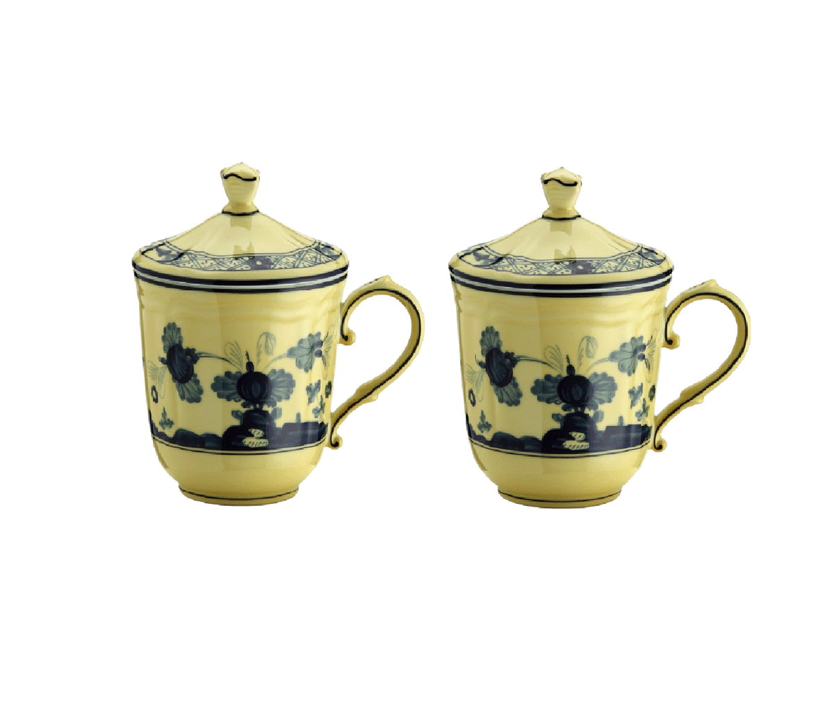 Mug with Cover Citrino 2pcs