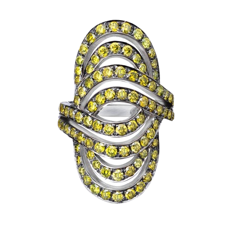 Yellow Diamond Ring