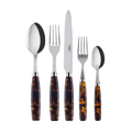 Set of 5 Cutlerys Tortoiseshell