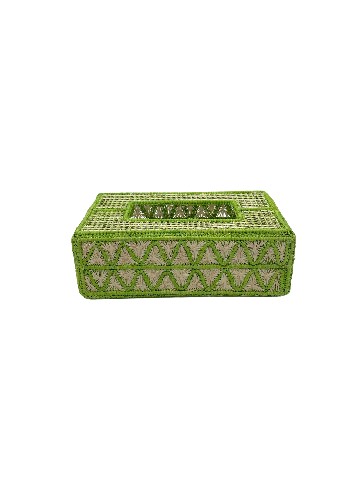 Tissue Cover Rectangular Green