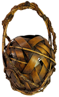 Signed Ikebana Basket #10