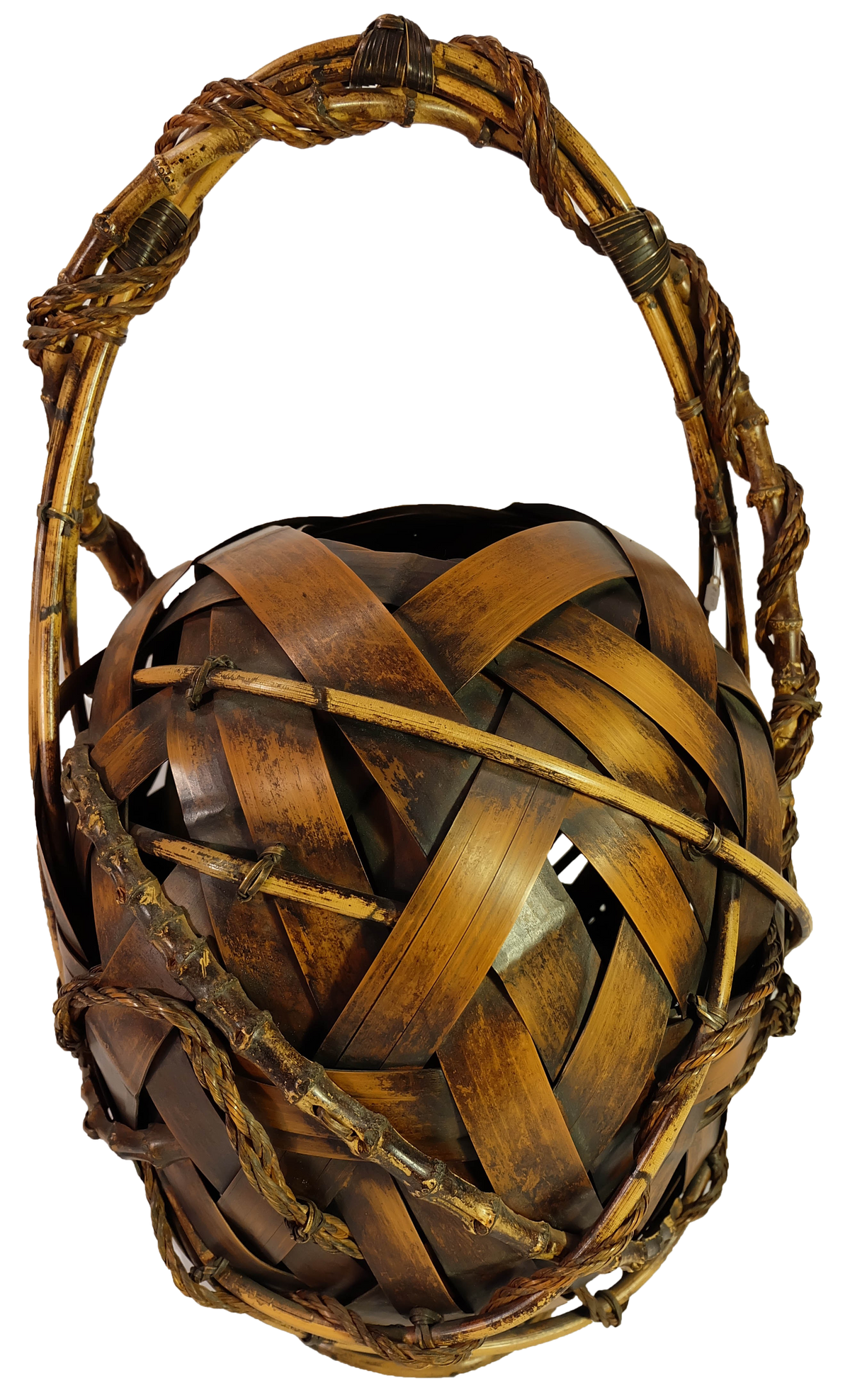 Signed Ikebana Basket #10