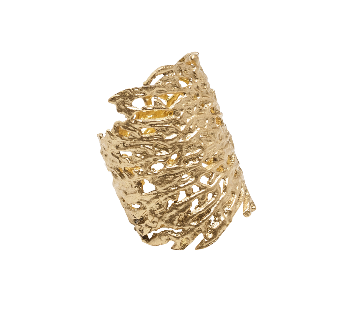 Napkin Ring Coral Cuff 8pcs