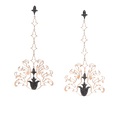 Earrings Black Diamonds