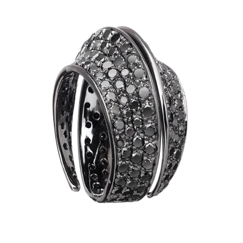 Black Diamond Spira Ring