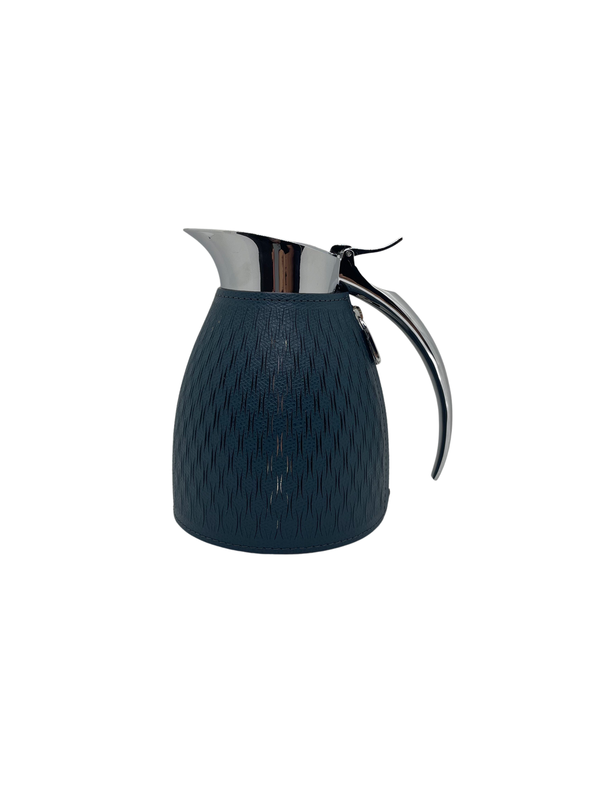 Thermal Carafe in Leather Petrol Blue 300ml