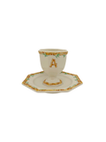 Coffe Cup & Saucer Letters