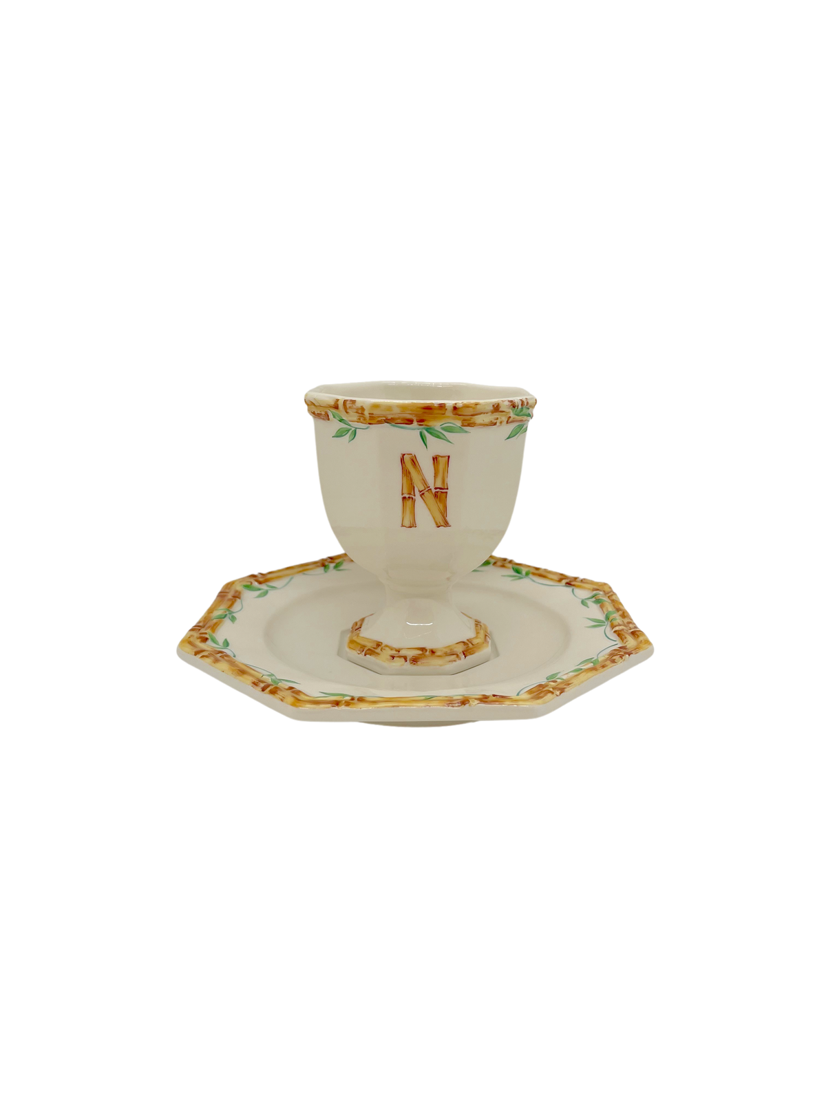 Coffe Cup & Saucer Letters