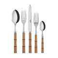 Set of 5 Cutlerys Light Press Wood