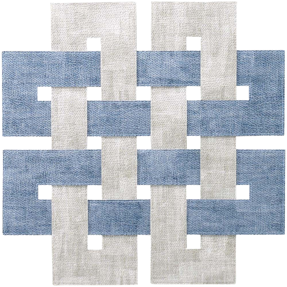 Celtic Ice Blue/Granite Mats 8 pcs