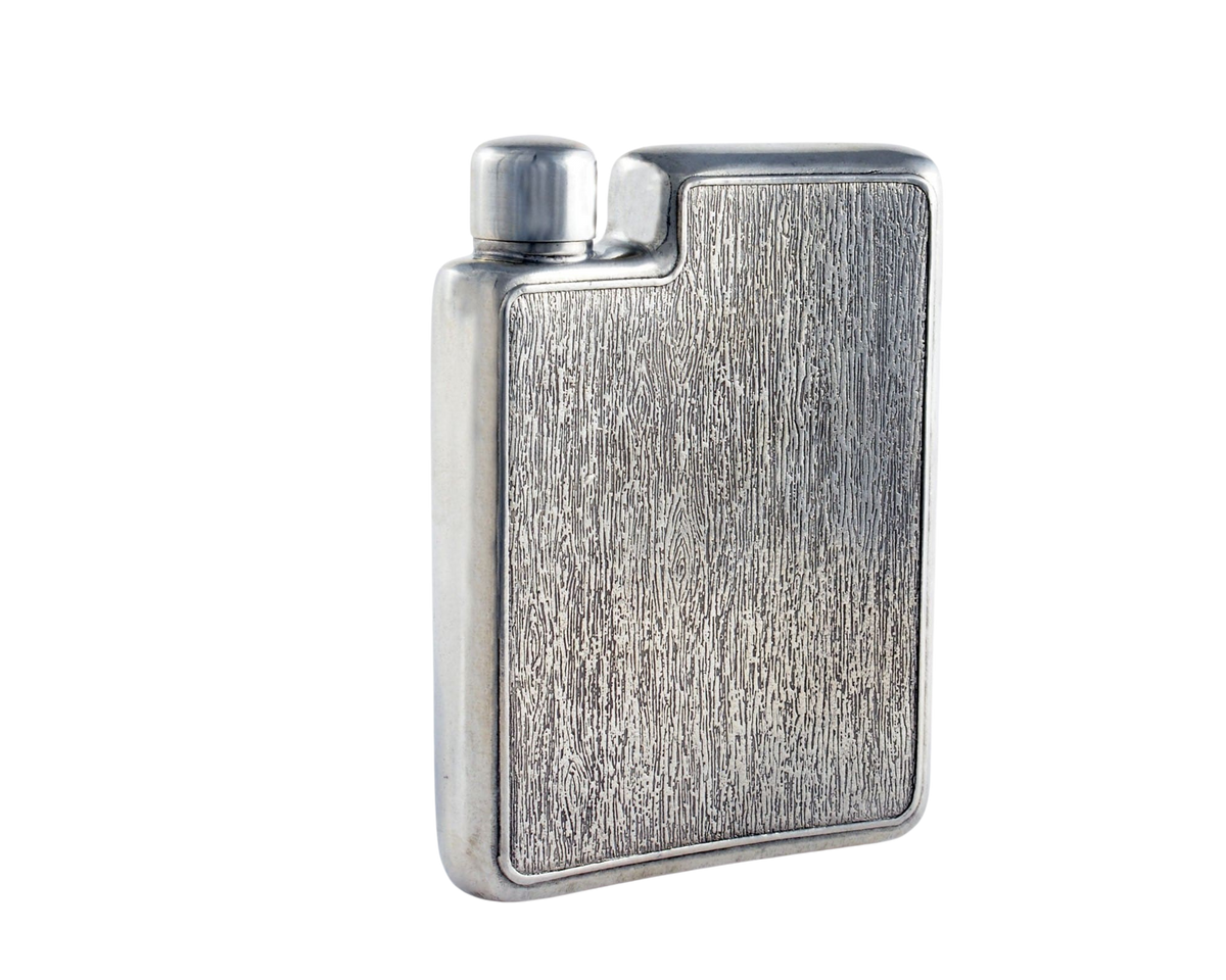 Black Forest Pewter Flask