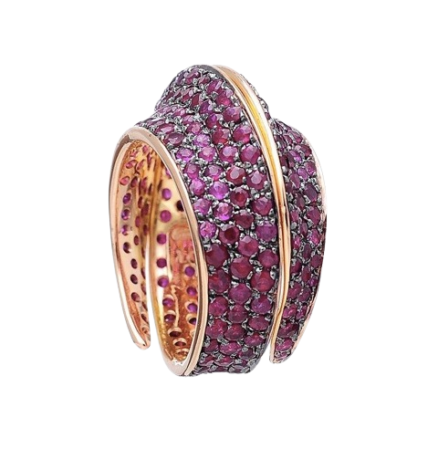 Ruby Spira Ring