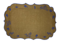 Placemat & Napkin Sea Garland For 6  (12pcs)