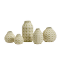 Vase in Green Ceramic 5pcs