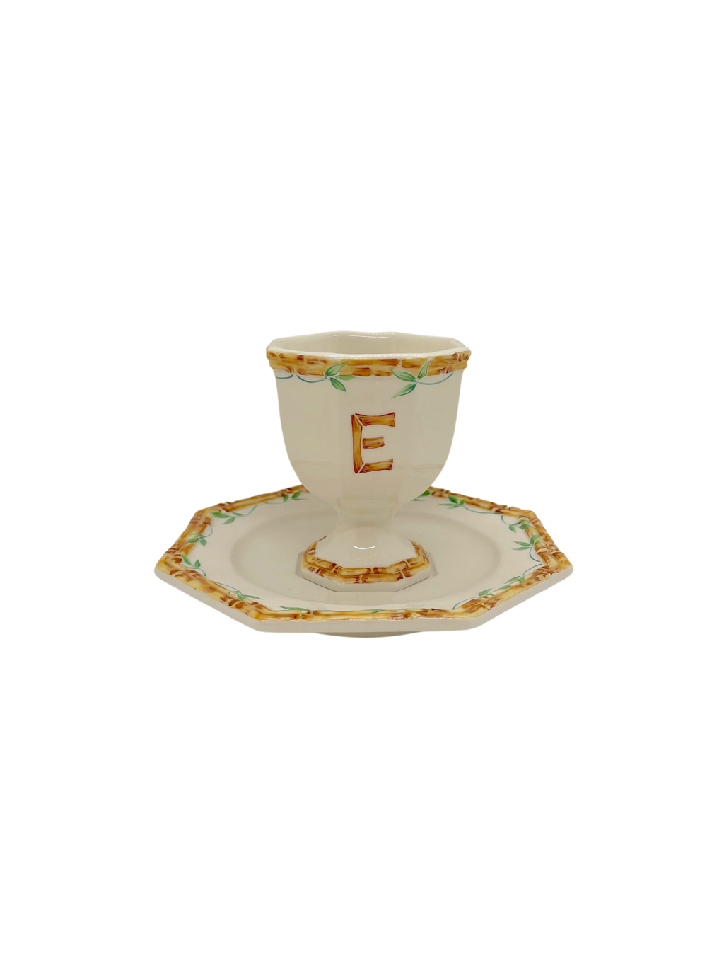 Coffe Cup & Saucer Letters