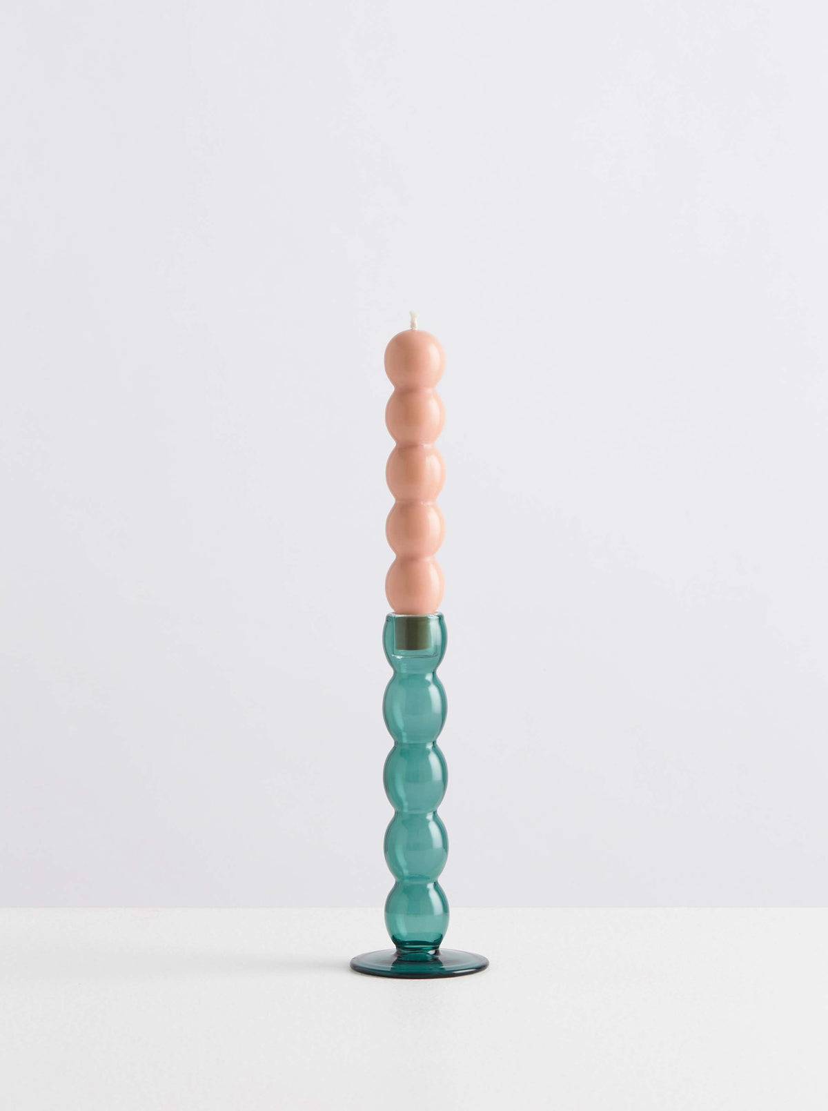 Candle Holder Teal