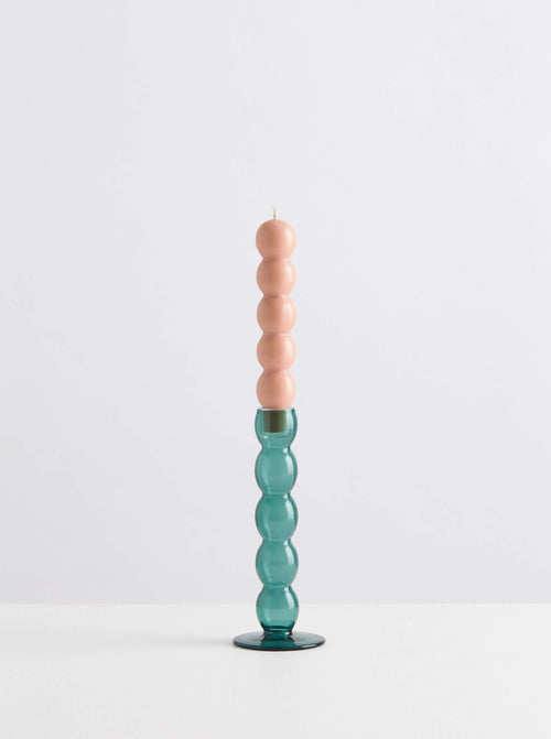 Candle Holder Teal