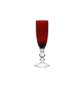 Champagne Flute Ruby 8pcs