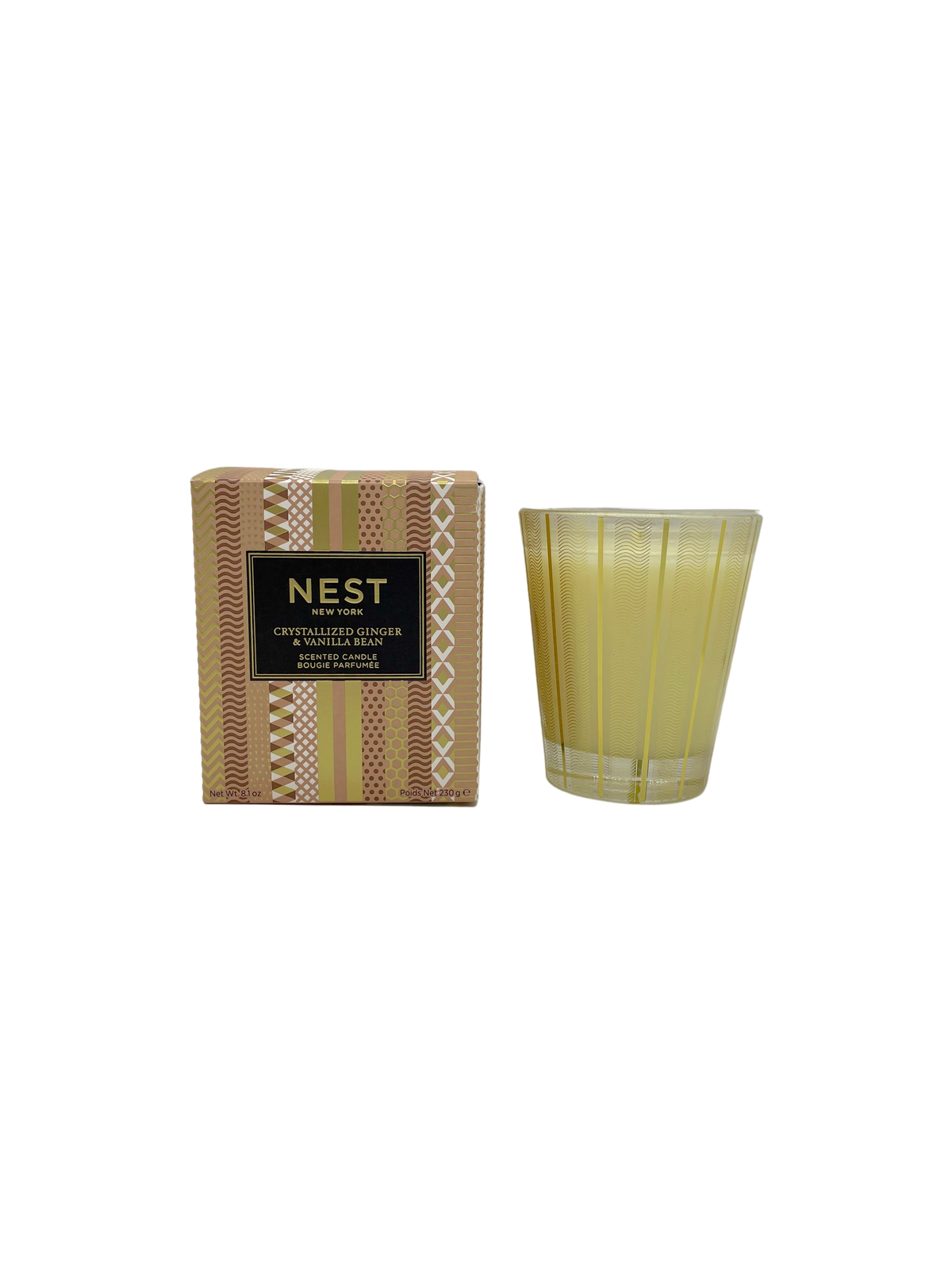 Classic Candle Crystallized Ginger & Vanilla Bean