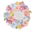 Dahlia Placemat in Sorbet 8pcs