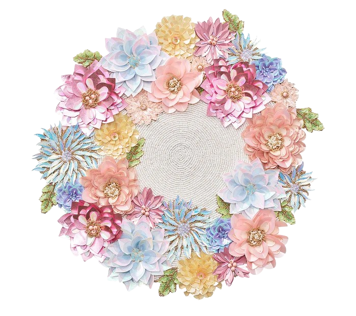 Dahlia Placemat in Sorbet 8pcs