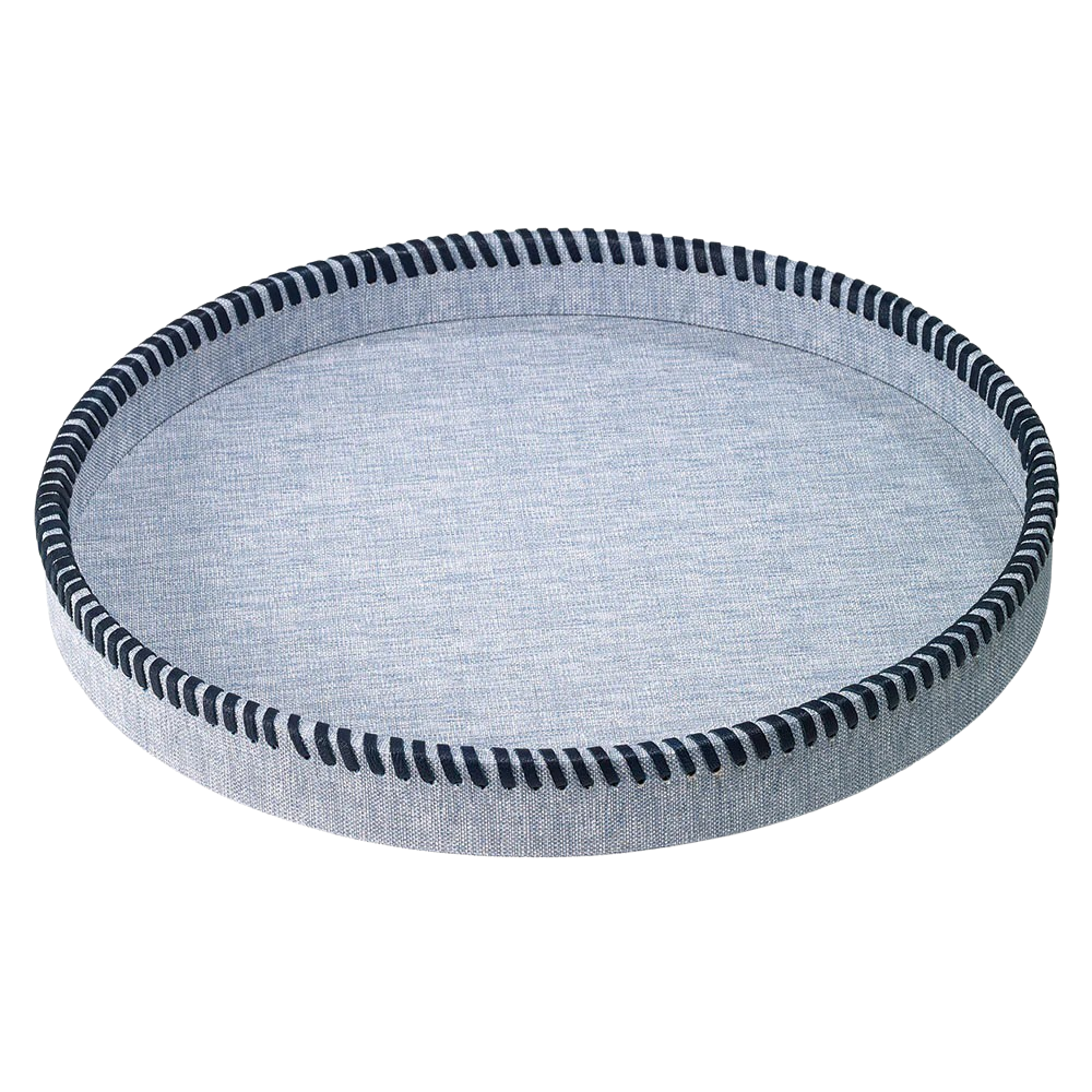 Whipstitch Bluebell Round Tray