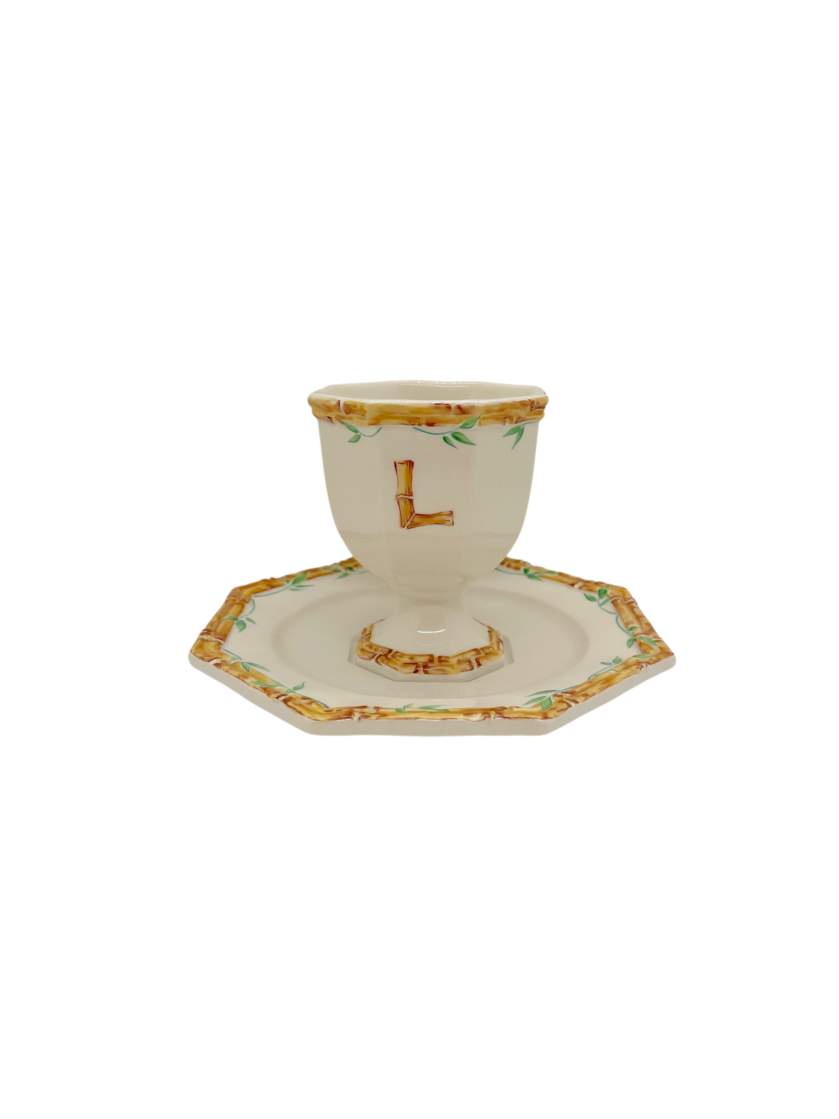 Coffe Cup & Saucer Letters