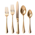 Set of 5 Cutlerys Gold