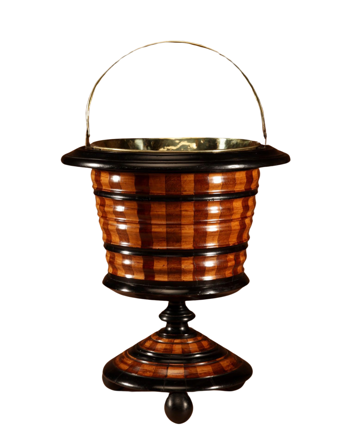 Dutch Coopered Tea Stove Bucket Circa 1860