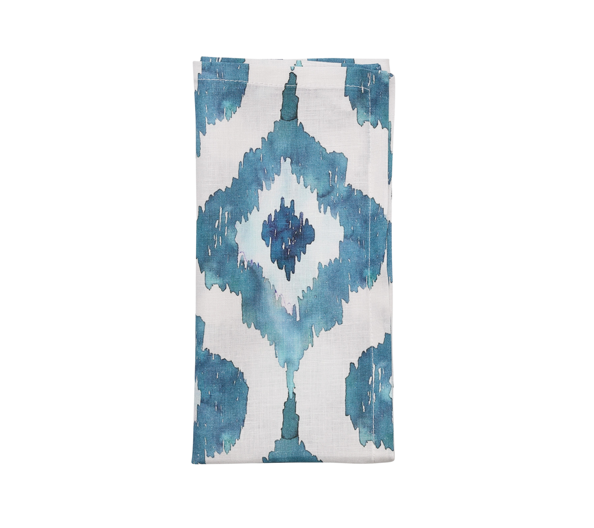 Ikat Napkin in Blue 8 pcs