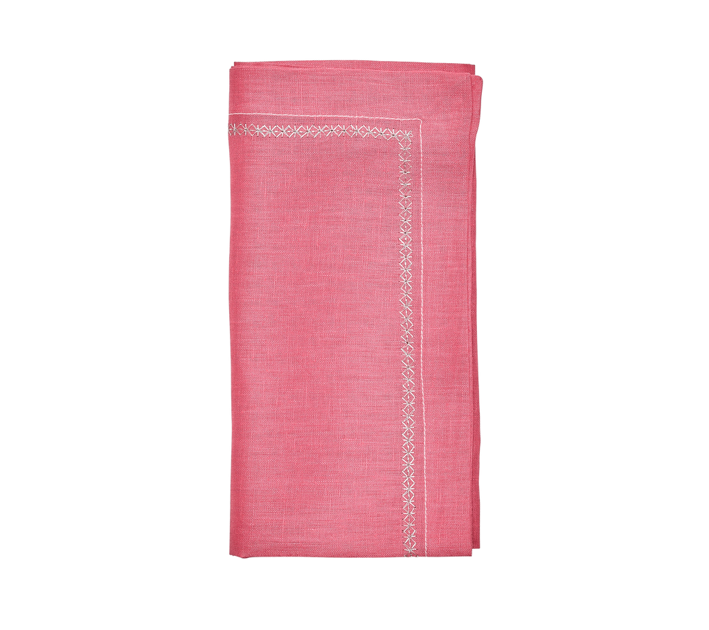 Classic Linen Napkin Pink 8 pcs