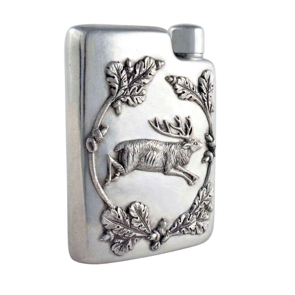 Black Forest Pewter Flask