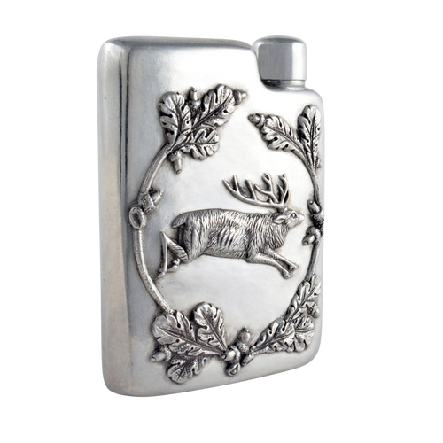 Black Forest Pewter Flask