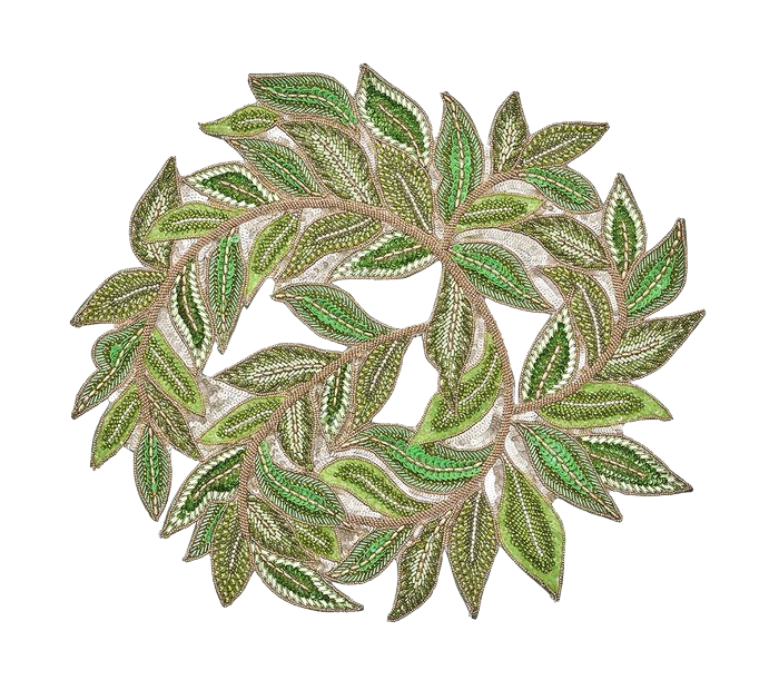 Trellis Placemat in Green 8pcs