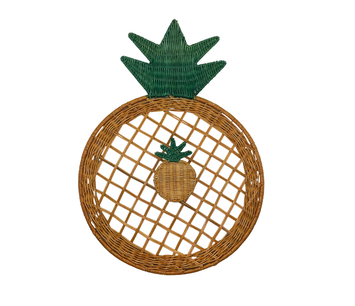 Placemat & Napkin rings Pineapple 16pcs