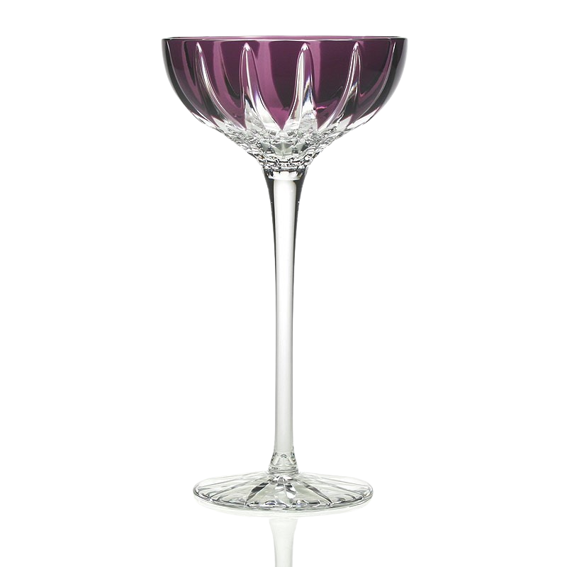 Coupe Cocktail Amethyst 8pcs
