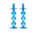 Candelstick XL in Blue 2pcs